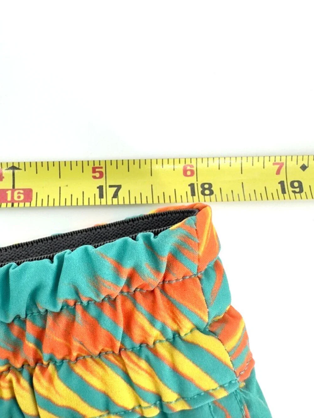 Real Life Mens Swim Shorts Lined Pockets Drawstring Green/Yellow Palms XXL